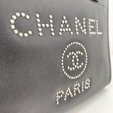 Medium Studded Deauville Shopping Bag