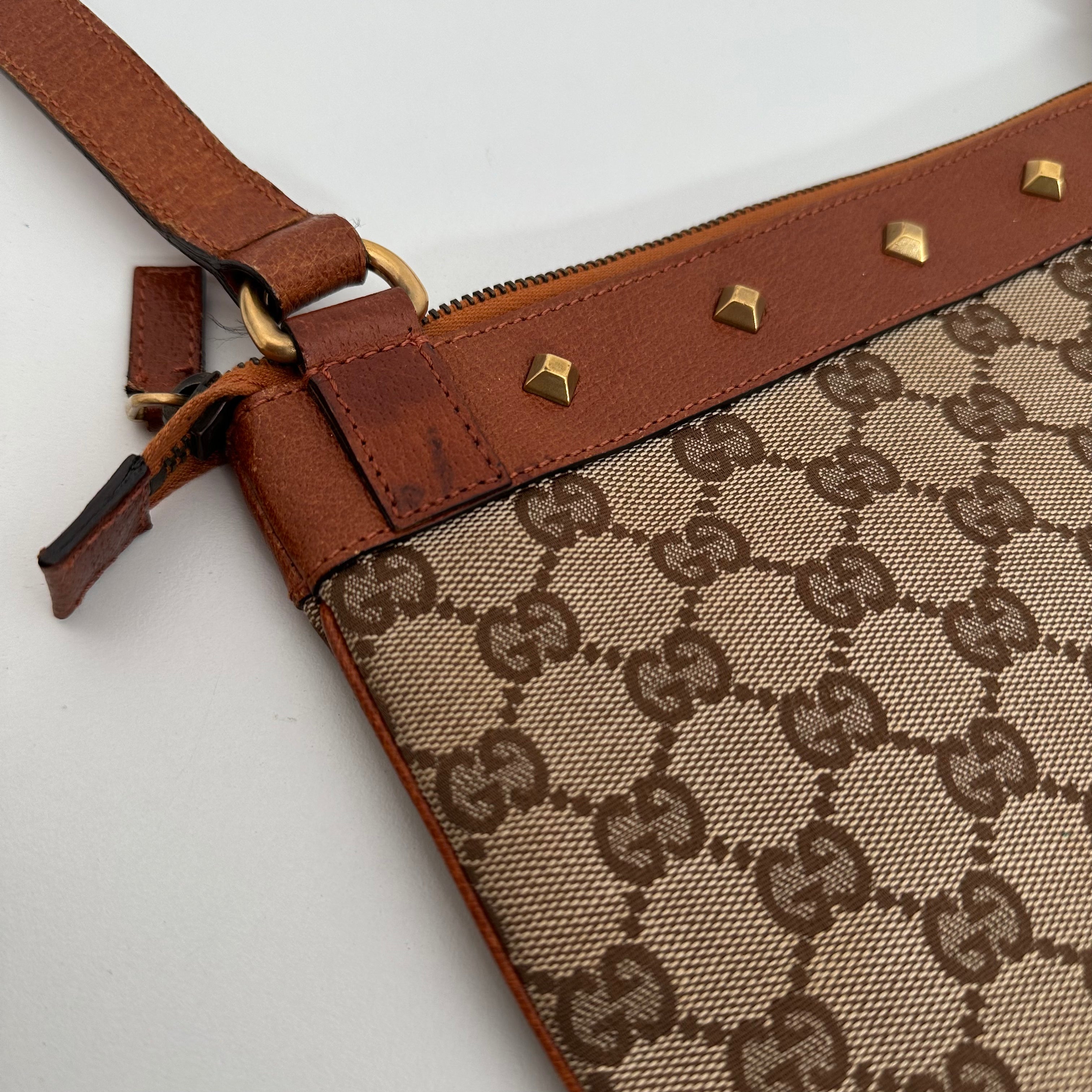Vintage Studded Crossbody