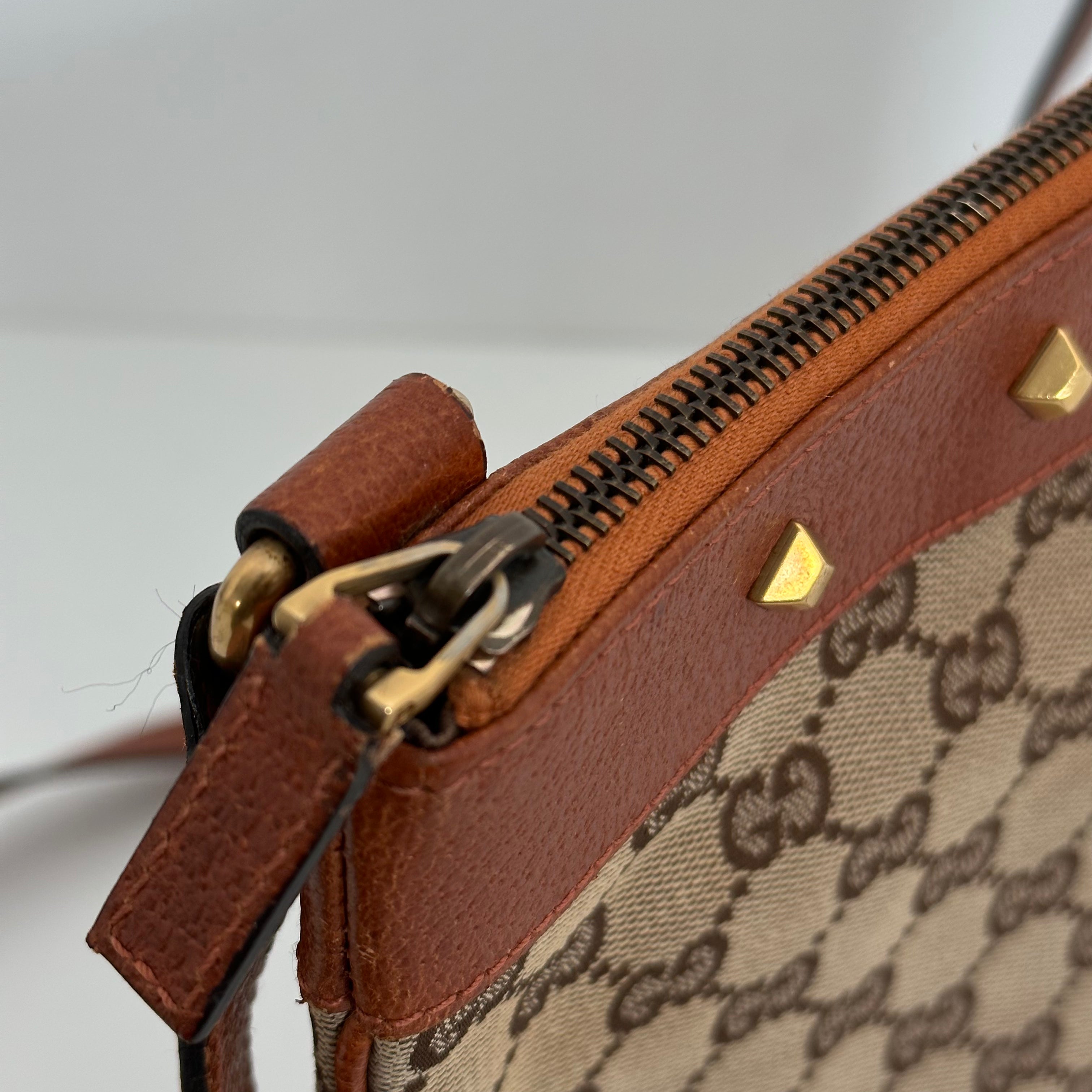 Vintage Studded Crossbody