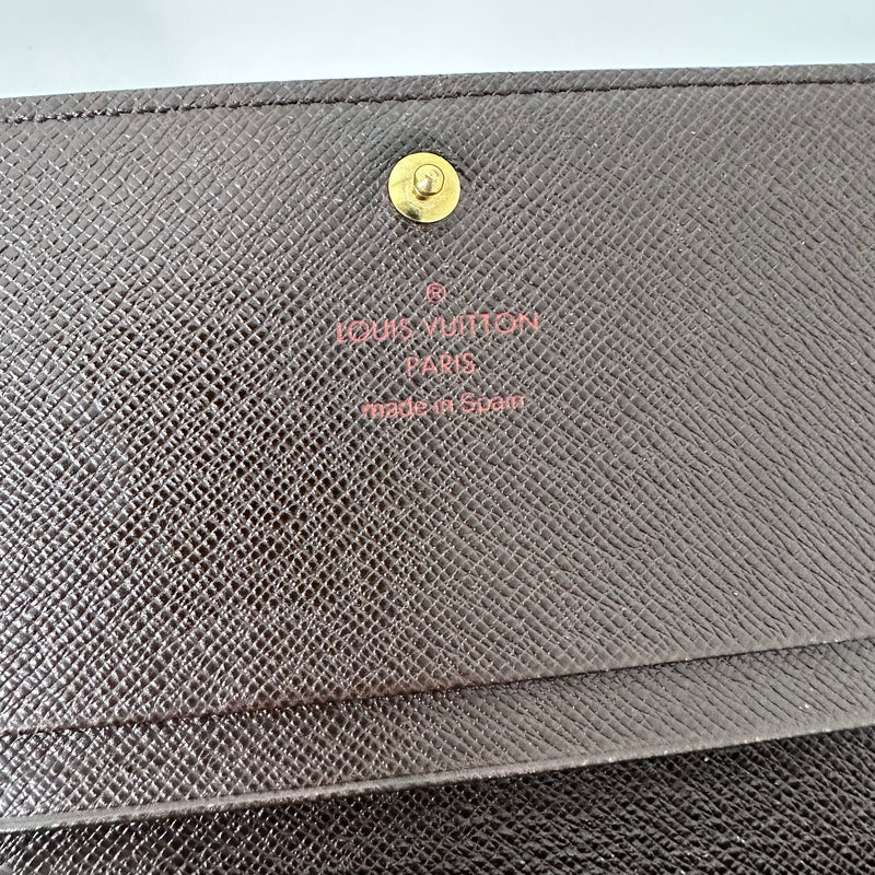 Damier Ebene Compact Wallet