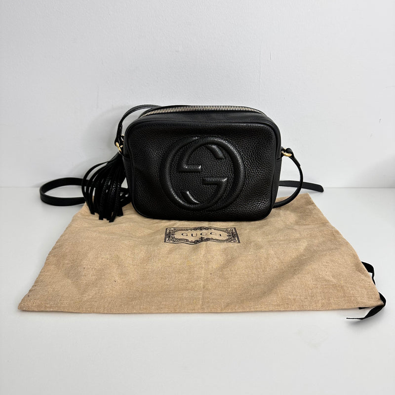 Black Soho Disco Bag
