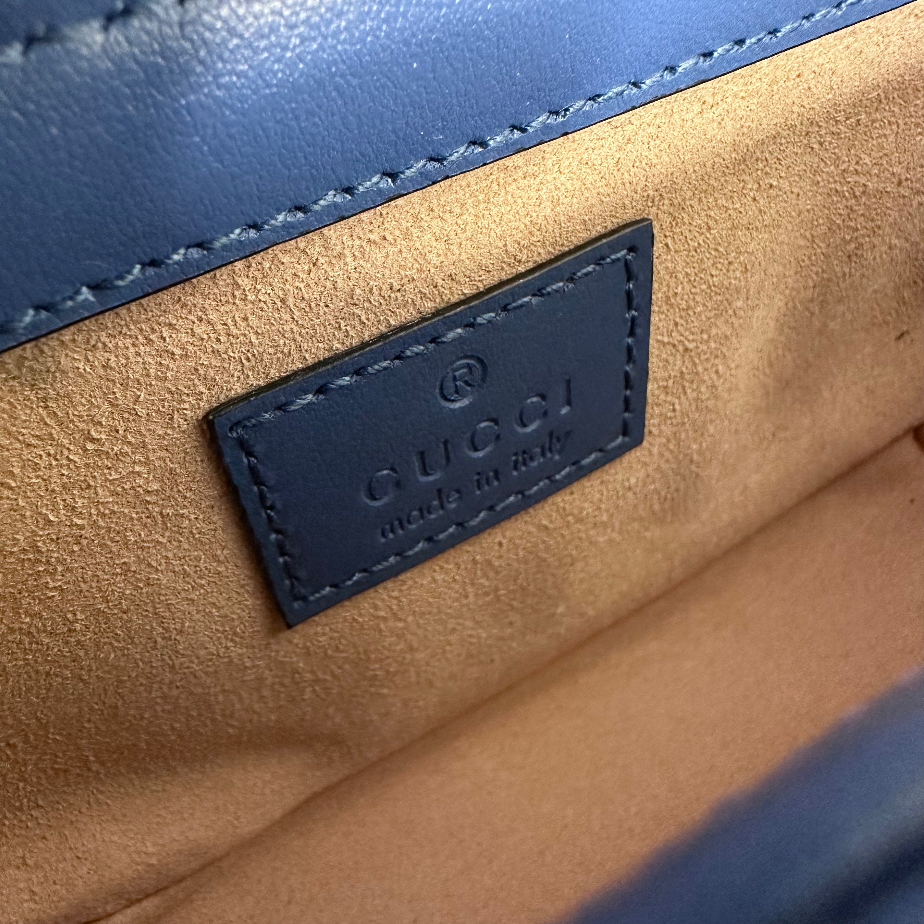 GG MARMONT MATELASSÉ SUPER MINI BAG