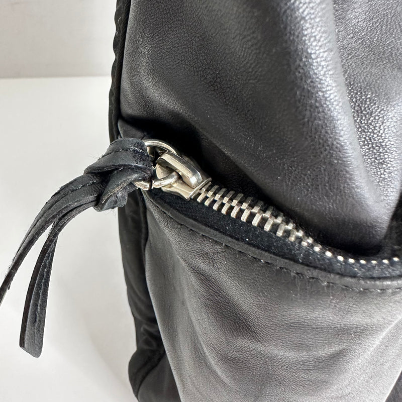 Black Nylon Tote