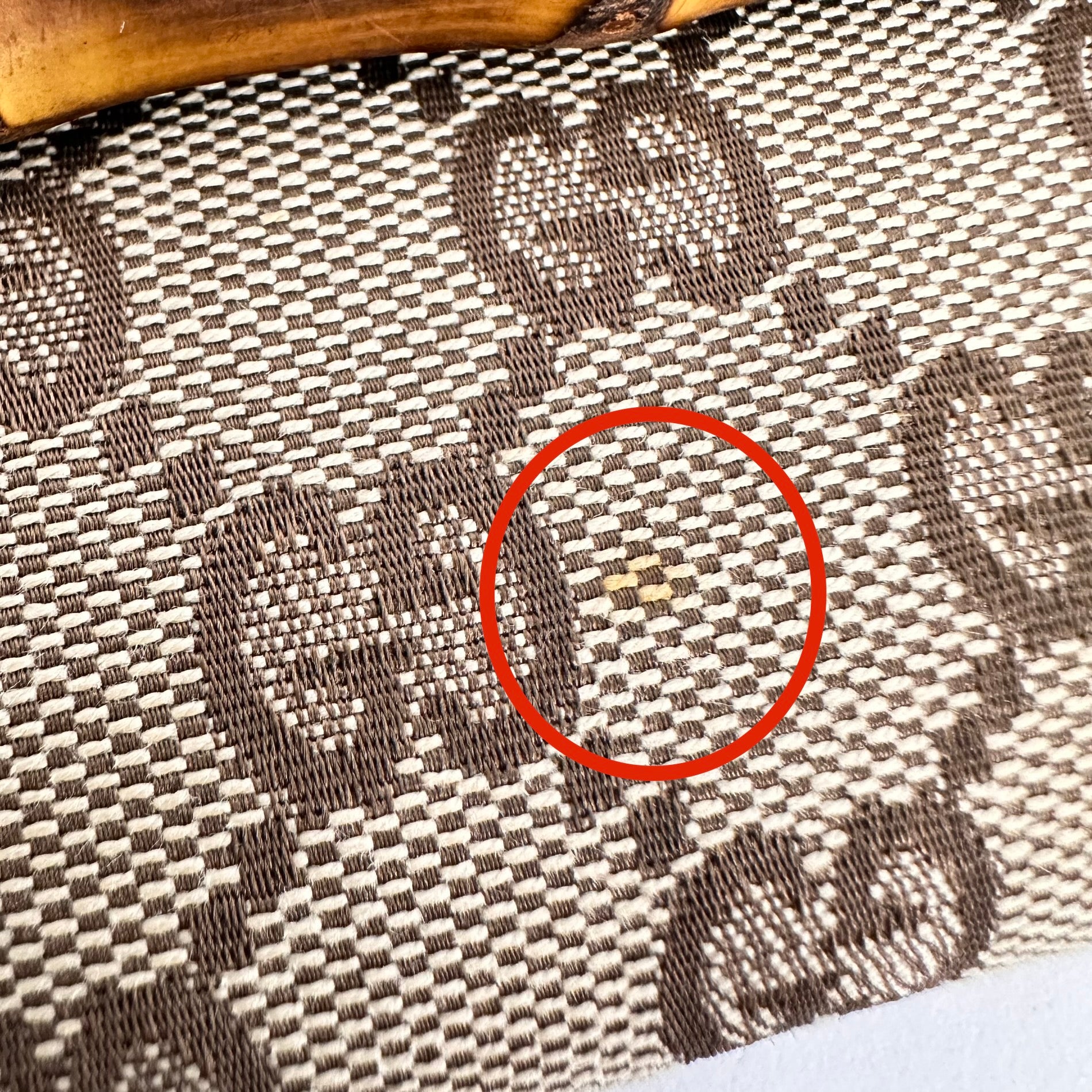 GG Canvas Bamboo Bar Crossbody