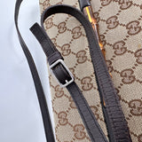GG Canvas Bamboo Bar Crossbody
