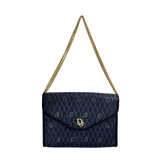 Navy Honeycomb Crossbody