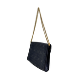 Navy Honeycomb Crossbody