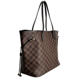 Damier Ebene Neverfull MM w/ Pouch