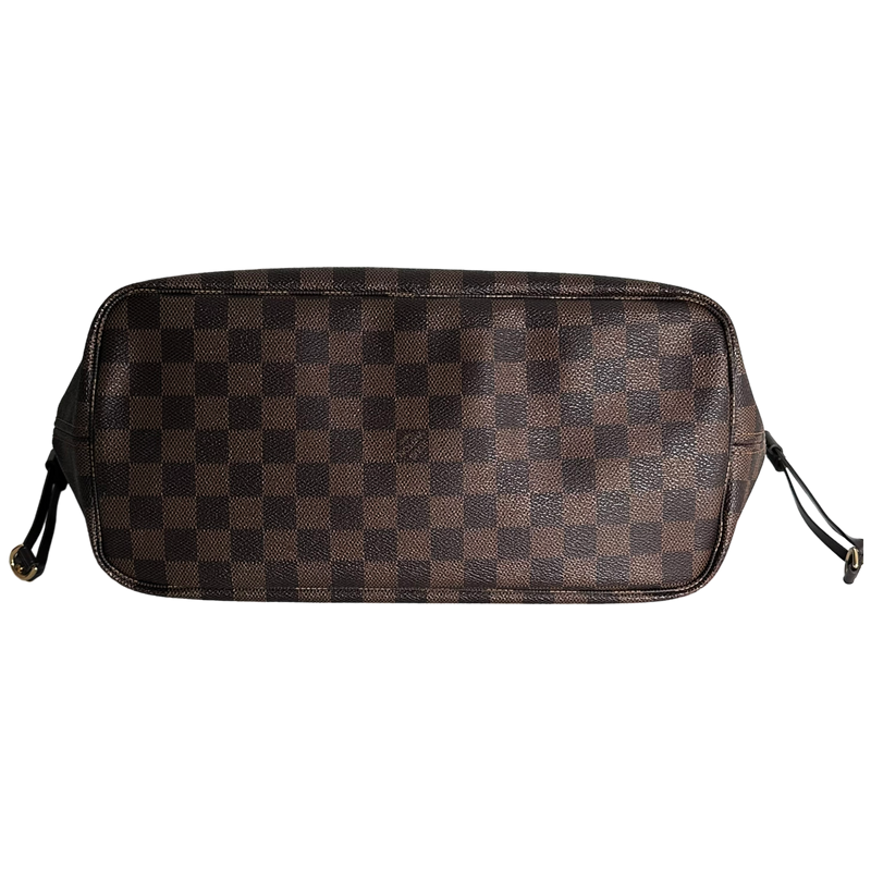 Damier Ebene Neverfull MM w/ Pouch