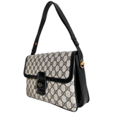 Navy GG Web Crossbody