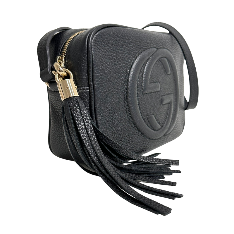Black Soho Disco Bag