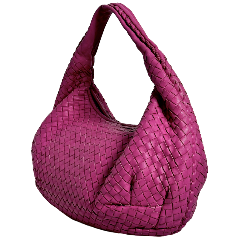 Pink Intrecciato Hobo