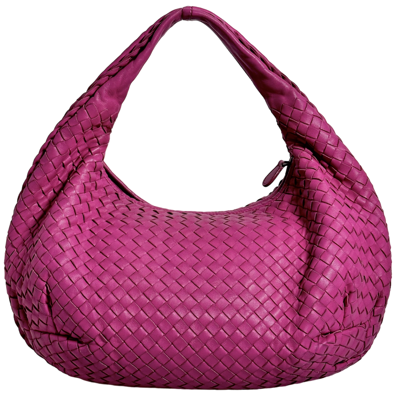 Pink Intrecciato Hobo