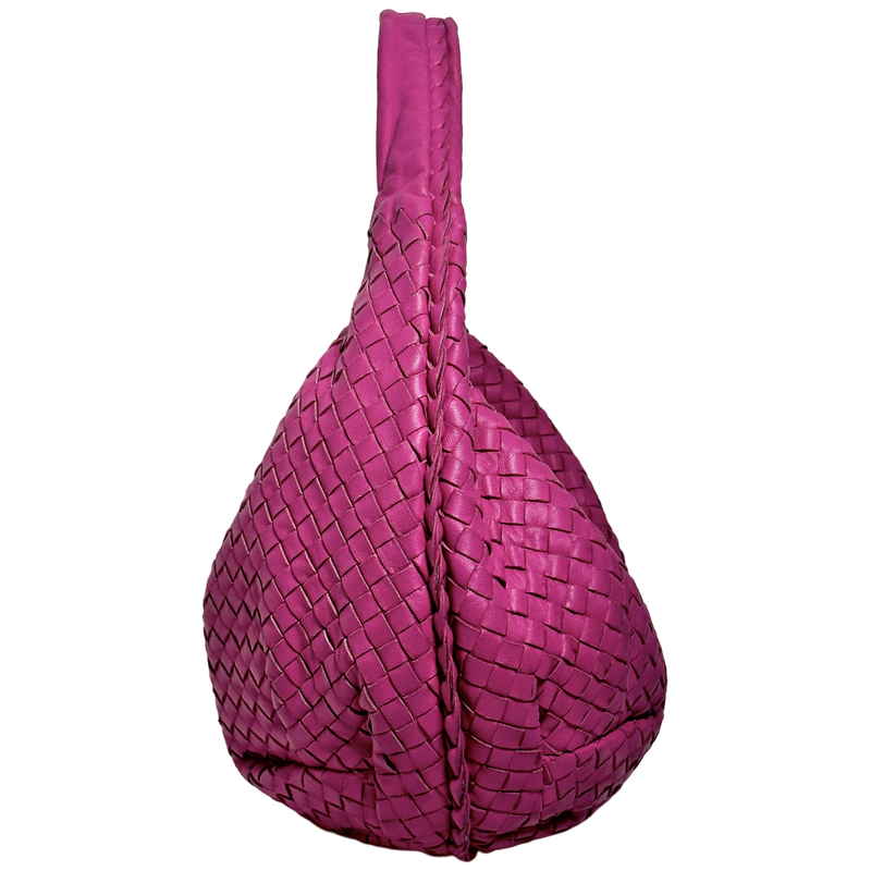 Pink Intrecciato Hobo