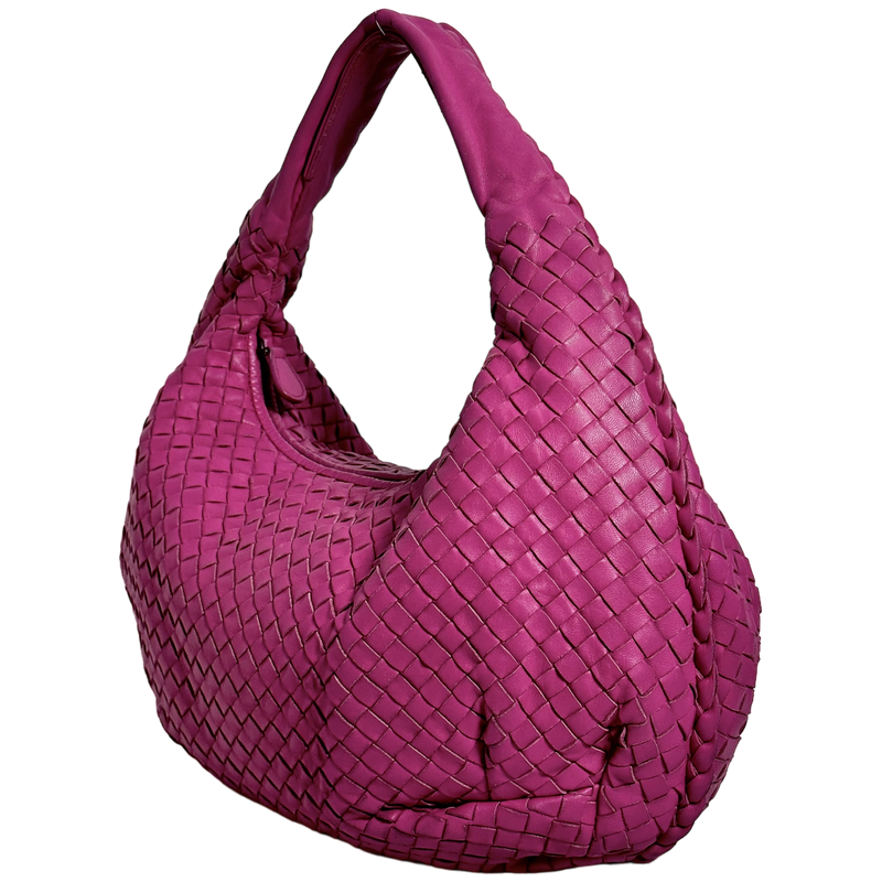 Pink Intrecciato Hobo