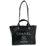 Medium Studded Deauville Shopping Bag
