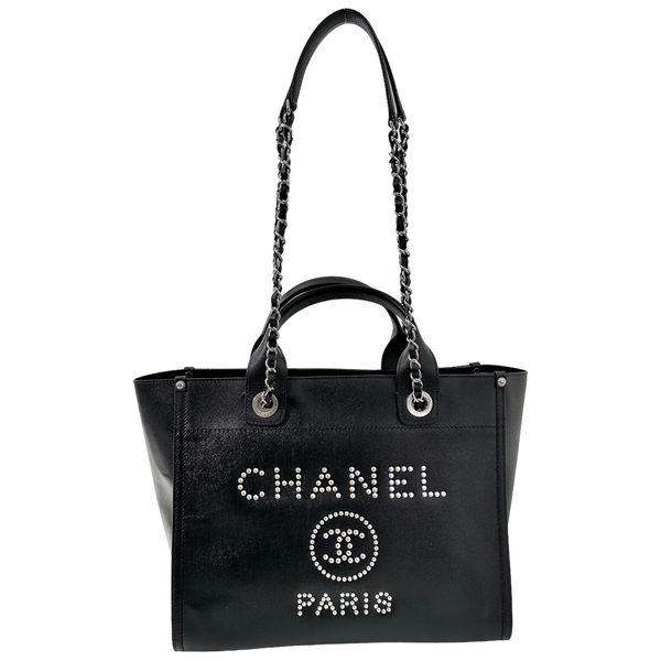 Medium Studded Deauville Shopping Bag