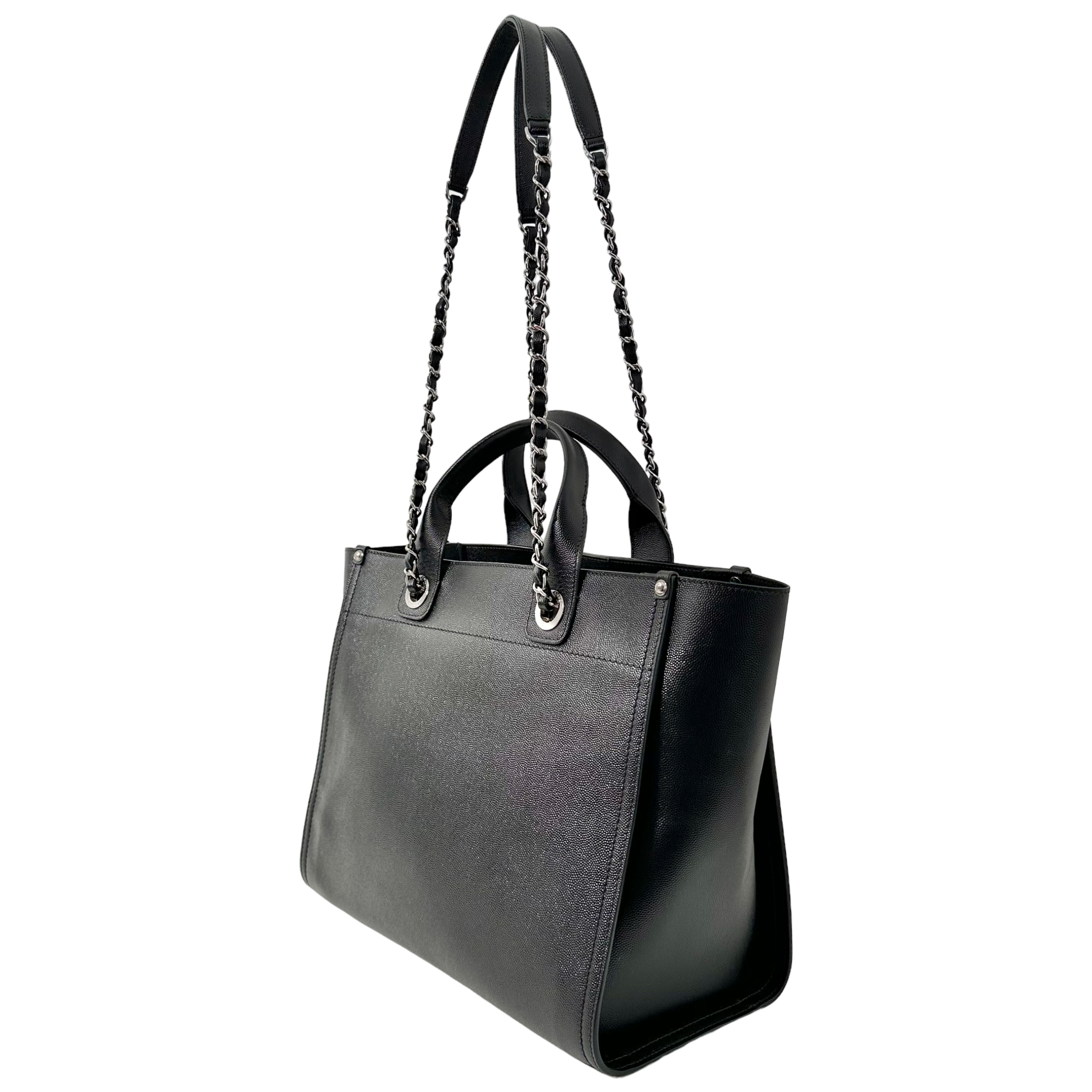 Medium Studded Deauville Shopping Bag