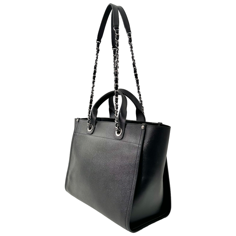 Medium Studded Deauville Shopping Bag