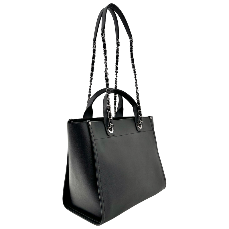 Medium Studded Deauville Shopping Bag