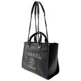 Medium Studded Deauville Shopping Bag