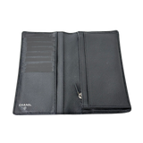 Camellia Leather Wallet