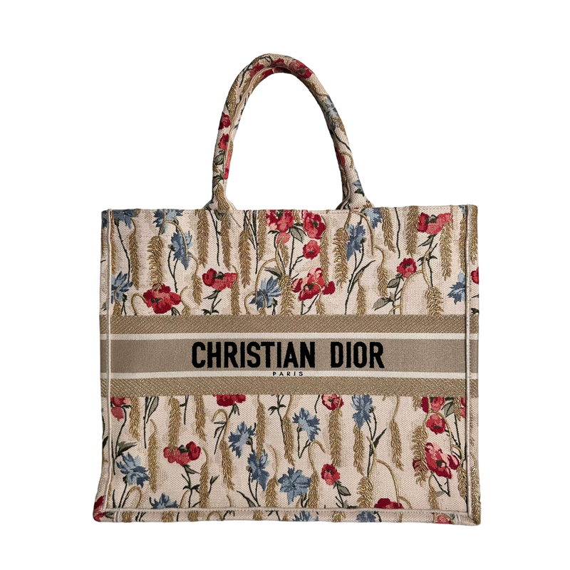 Medium Book Tote - Hibiscus Lunar New Year Edition