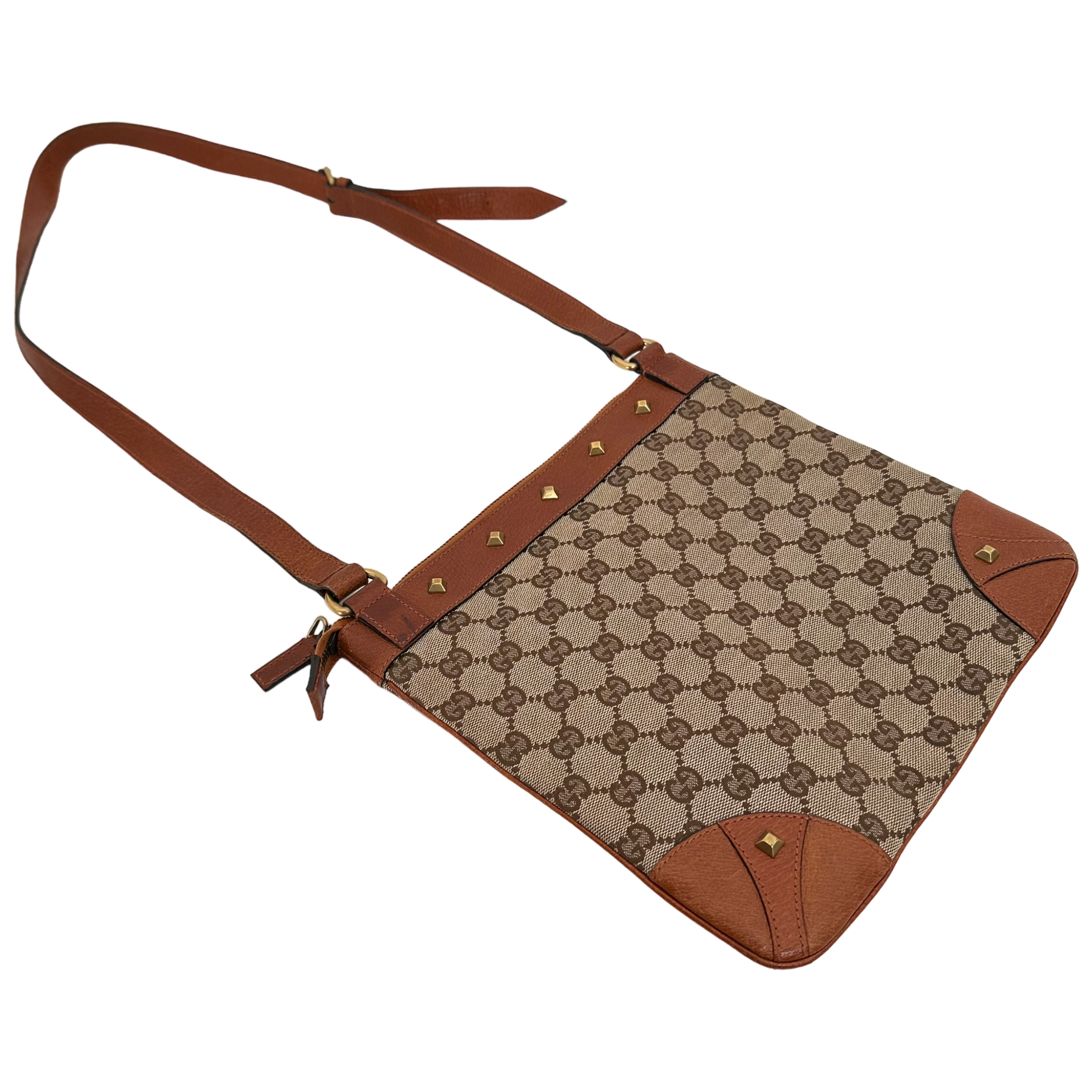 Vintage Studded Crossbody