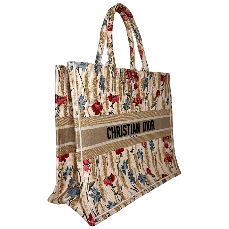 Medium Book Tote - Hibiscus Lunar New Year Edition