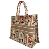 Medium Book Tote - Hibiscus Lunar New Year Edition