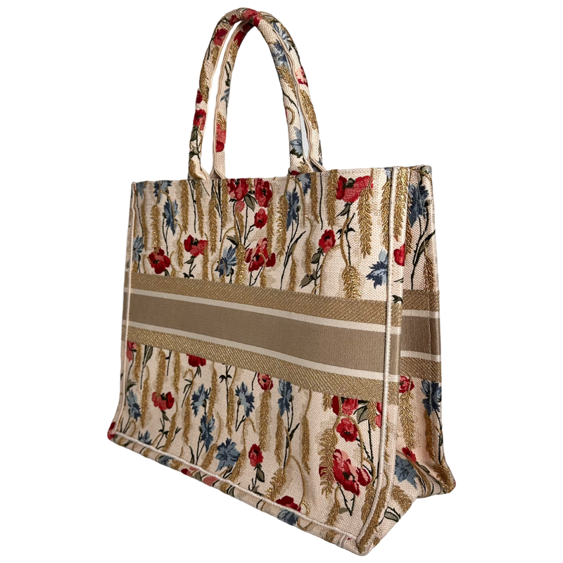 Medium Book Tote - Hibiscus Lunar New Year Edition