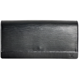 Black Epi Clutch