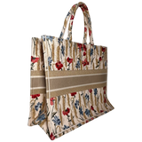 Medium Book Tote - Hibiscus Lunar New Year Edition