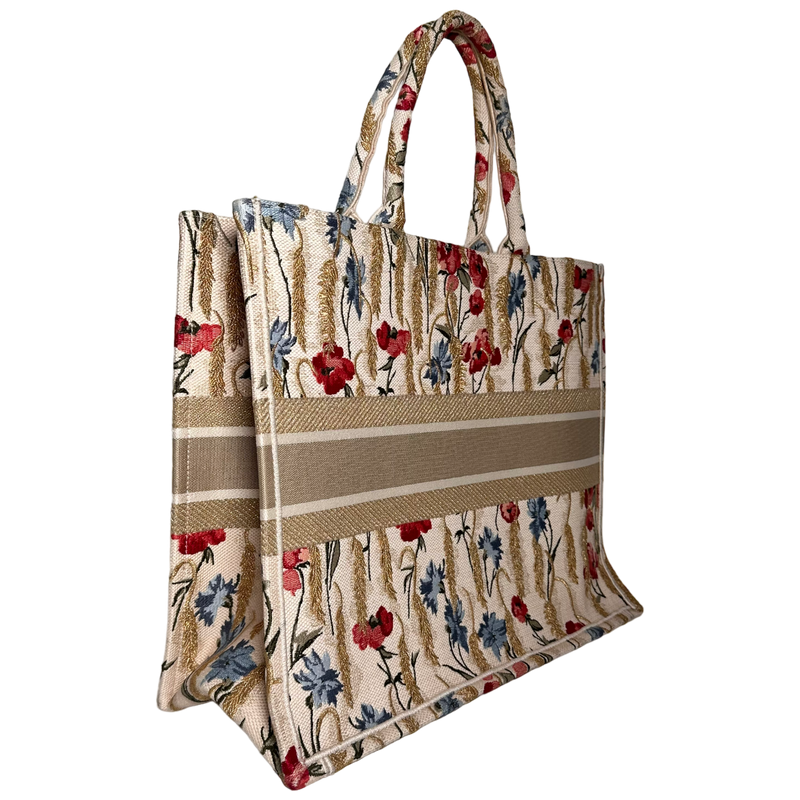 Medium Book Tote - Hibiscus Lunar New Year Edition