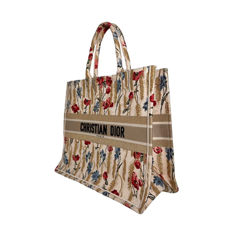 Medium Book Tote - Hibiscus Lunar New Year Edition