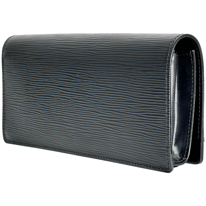 Black Epi Clutch