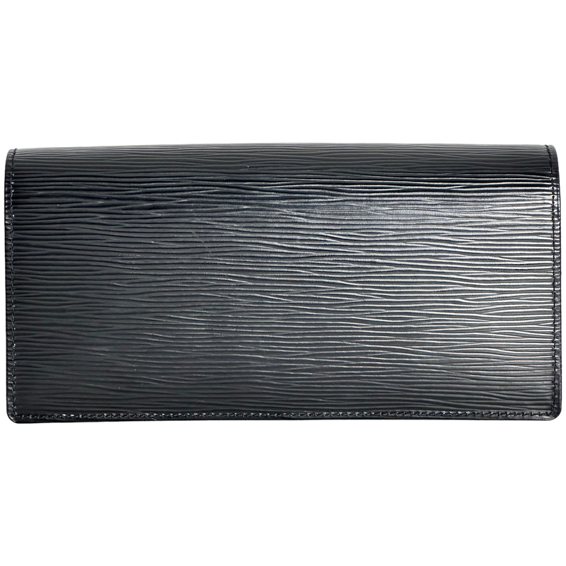Black Epi Clutch