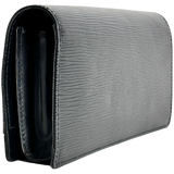 Black Epi Clutch