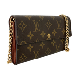 Sarah Wallet with Gold Chain