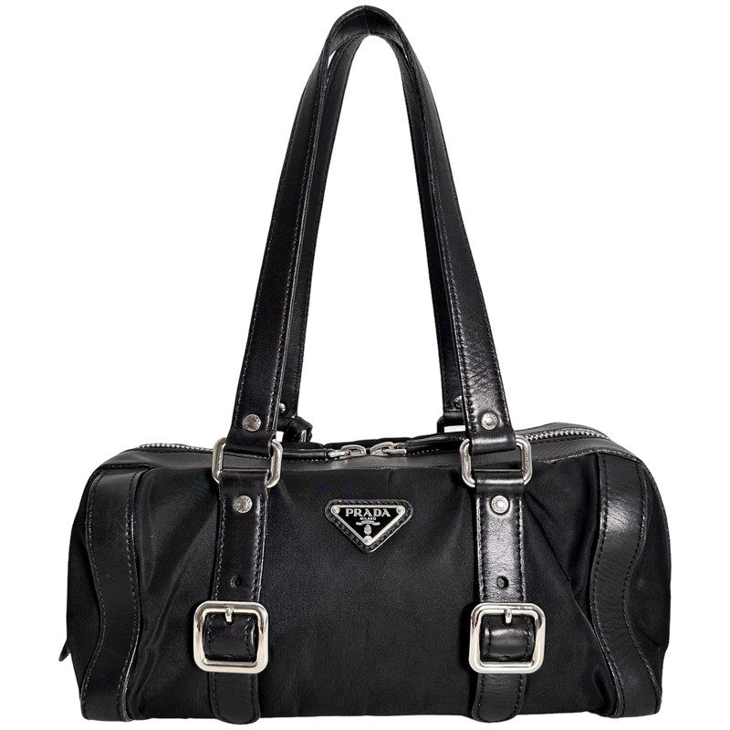 Nylon Buckle Shoulder Bag