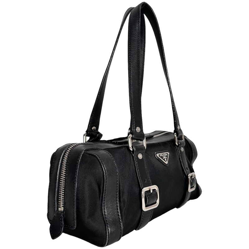 Nylon Buckle Shoulder Bag