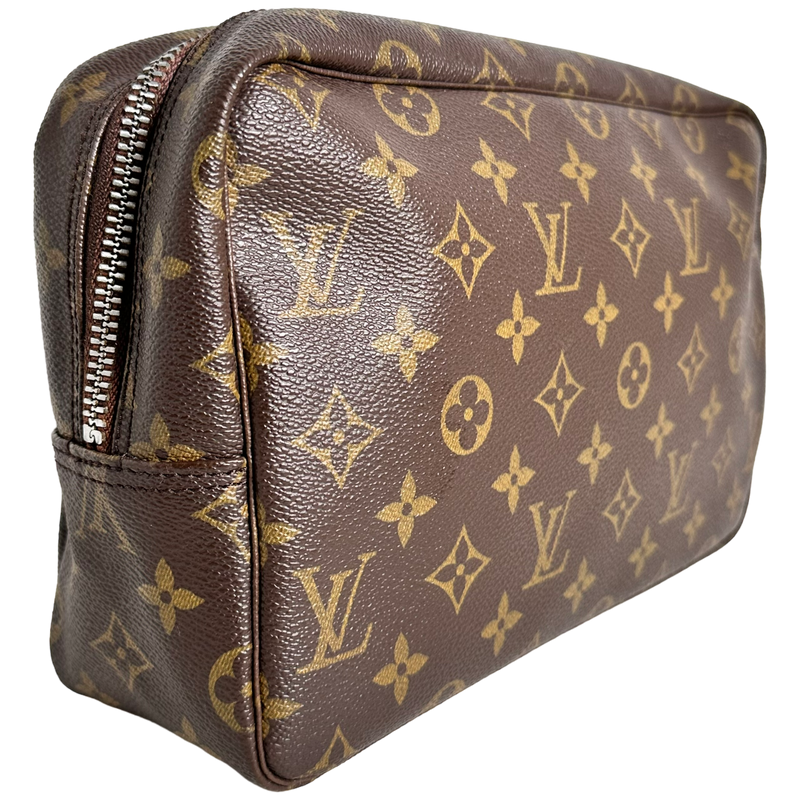 Monogram Trousse Toilette 28 & Monogram Key Holder BUNDLE