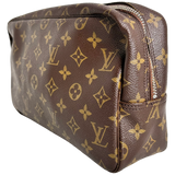 Monogram Trousse Toilette 28 & Monogram Key Holder BUNDLE