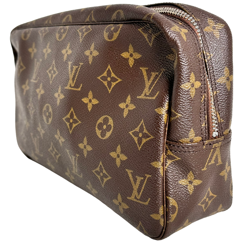 Monogram Trousse Toilette 28 & Monogram Key Holder BUNDLE