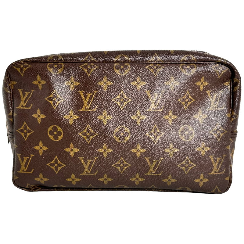 Monogram Trousse Toilette 28 & Monogram Key Holder BUNDLE