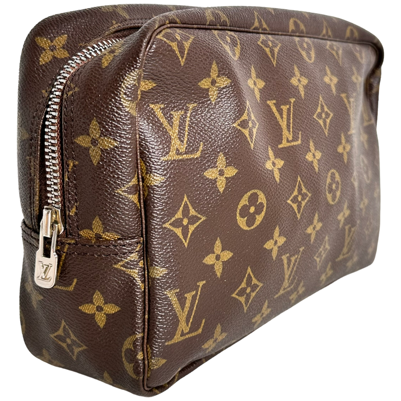Monogram Trousse Toilette 28 & Monogram Key Holder BUNDLE