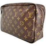 Monogram Trousse Toilette 28 & Monogram Key Holder BUNDLE