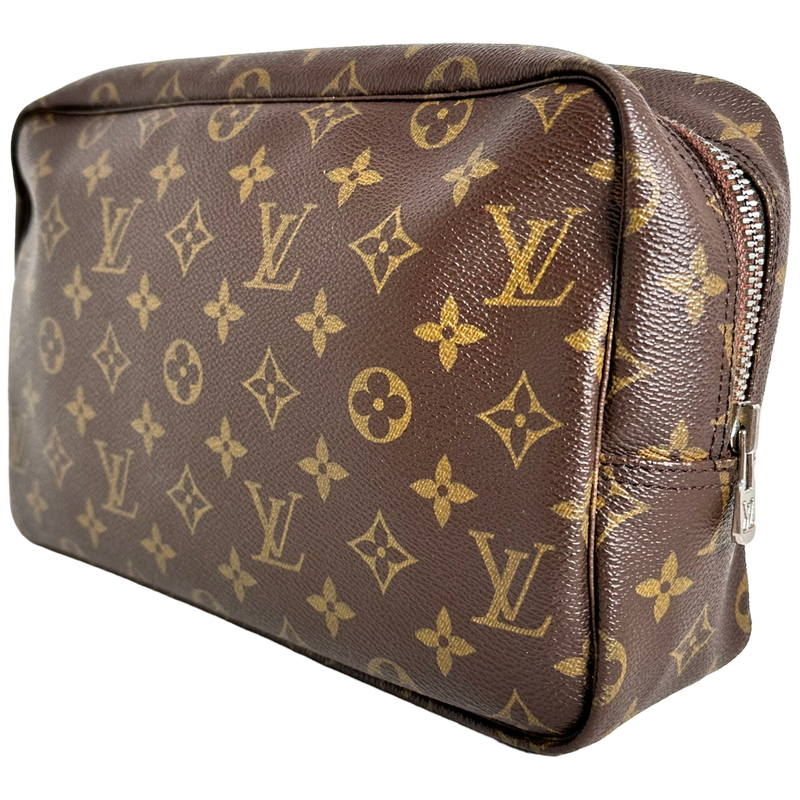 Monogram Trousse Toilette 28 & Monogram Key Holder BUNDLE