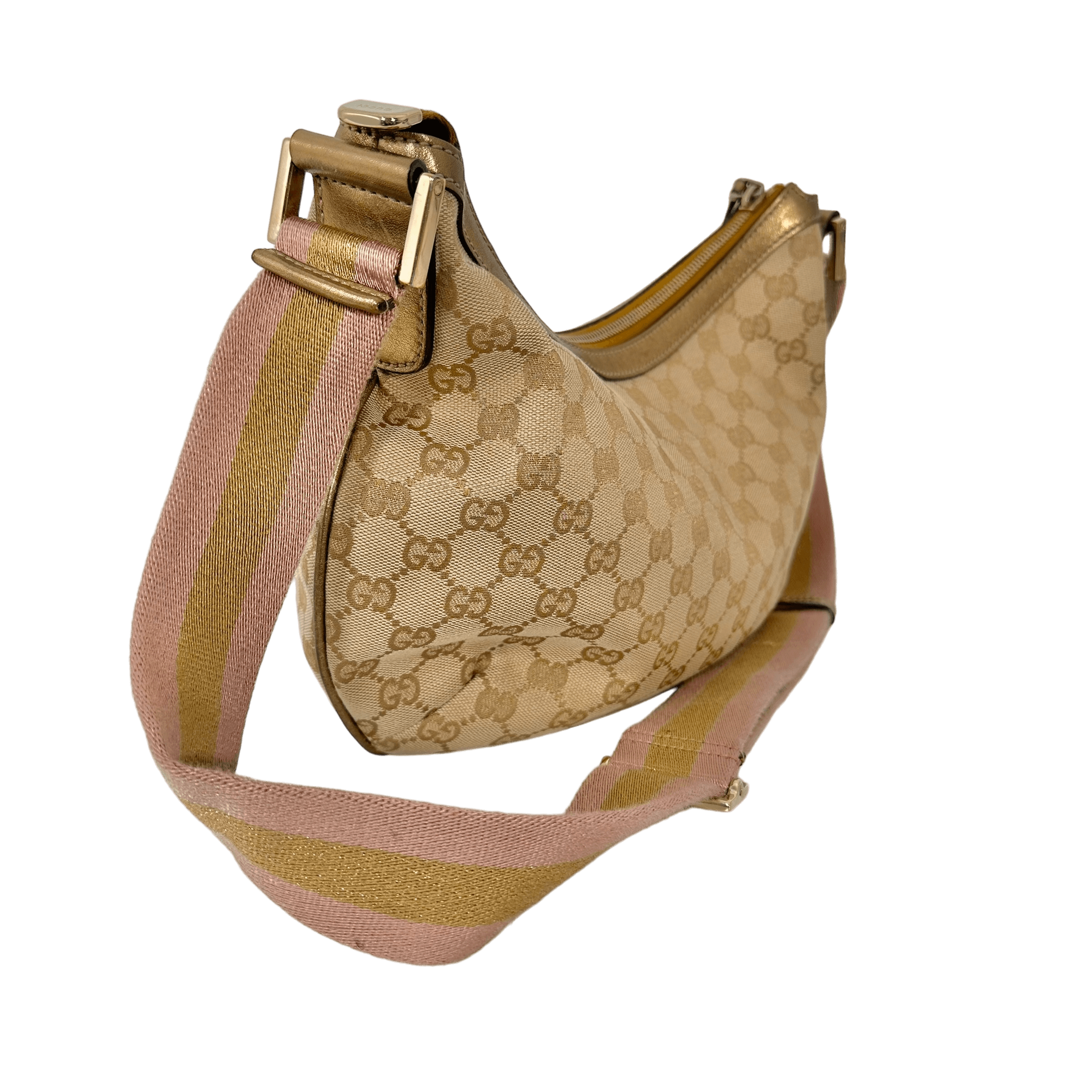 GG Pink & Gold Messanger Bag
