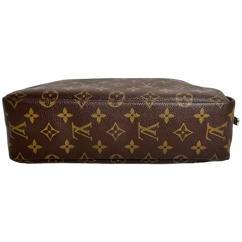 Monogram Trousse Toilette 28 & Monogram Key Holder BUNDLE